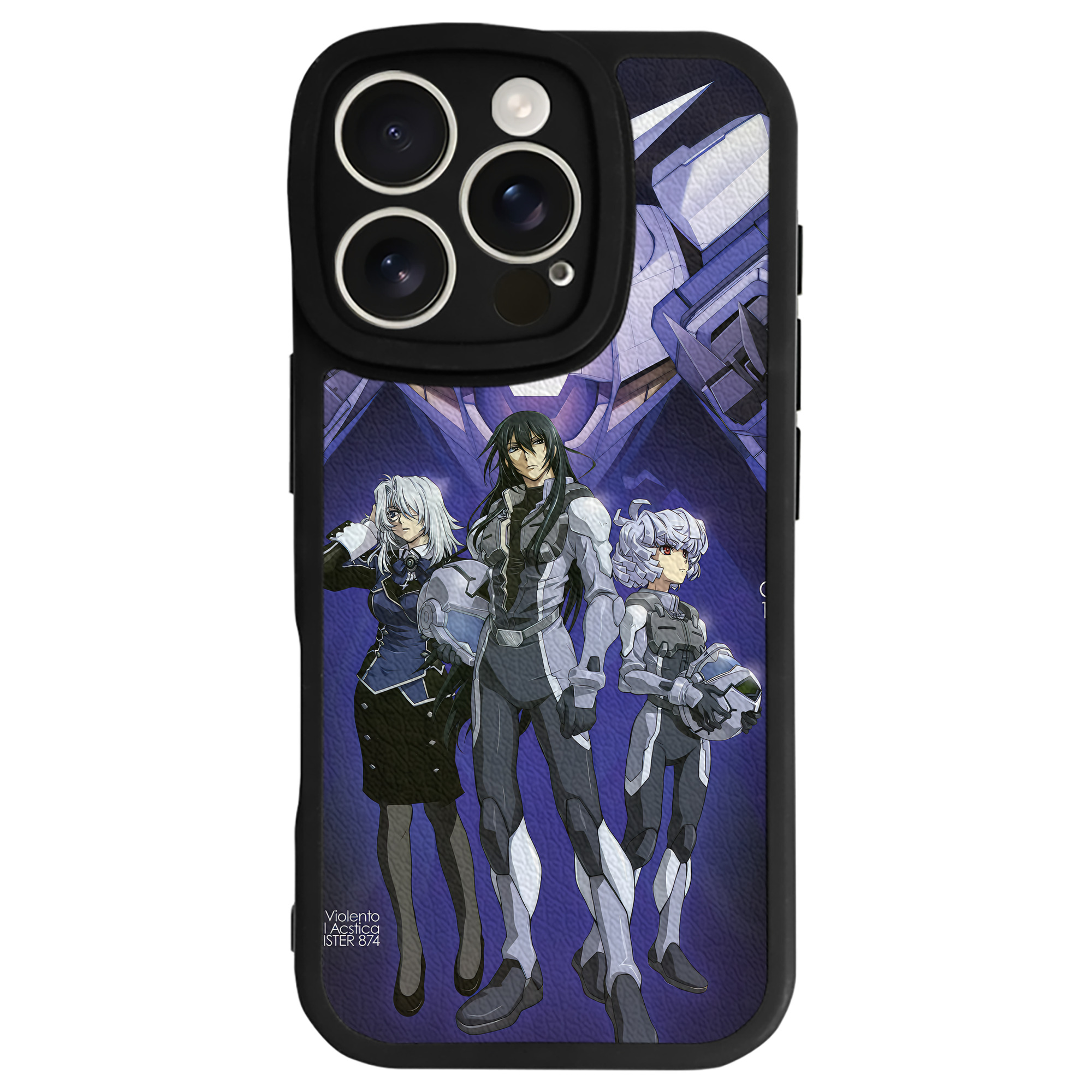 （画像用） 機動戦士ガンダム Mobile Suit Gundam 【iPhone 16シリーズ対応】シリコンスマホケース（レザー調） 材質：シリコン